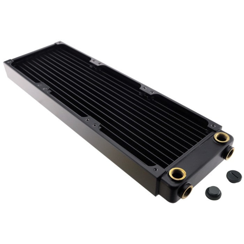 Koolance Radiator, 3x120mm Copper, 34mm Thick, 17-FPI Copper
