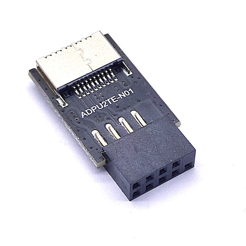 ModDIY USB 2.0 Front Panel Header 9 Pin to USB 3.2 Type E Internal Adapter