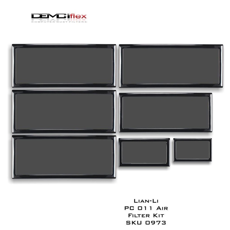 DEMCiflex Magnetic Fan Dust Filter – Lian-Li PC 011-Air Filter Kit