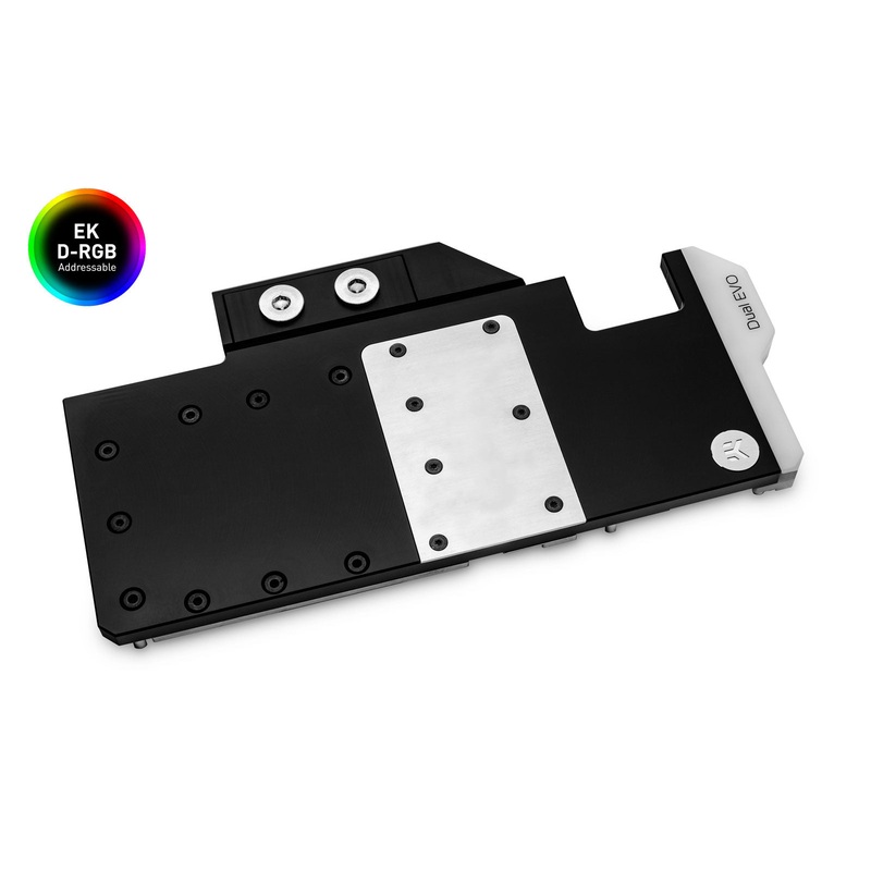 EK-Quantum Vector Dual Evo RTX 2070/2080 D-RGB – Nickel + Acetal