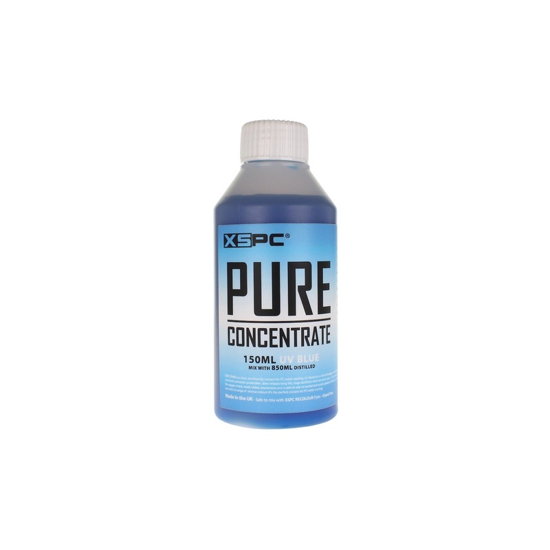 XSPC PURE DISTILLED CONCENTRATE COOLANT 150ML – UV BLUE