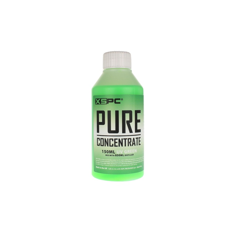 XSPC PURE DISTILLED CONCENTRATE COOLANT 150ML – UV GREEN