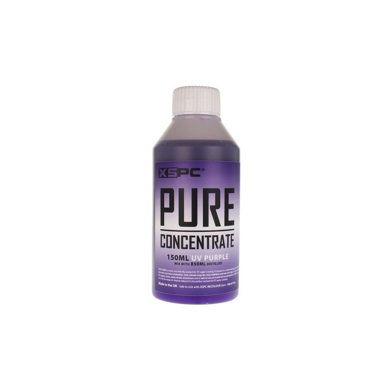 XSPC PURE DISTILLED CONCENTRATE COOLANT 150ML – UV PURPLE