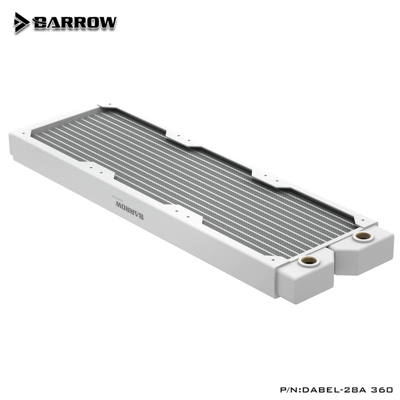 Barrow Dabel-a series Radiator 28mm thick – 360mm – White