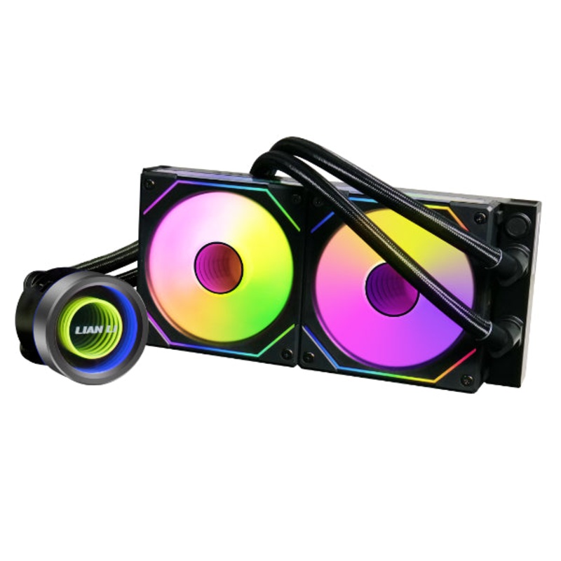 Lian Li GA II TRINITY RGB VERSION 240 AIO With UNI FAN SL-INF – Black