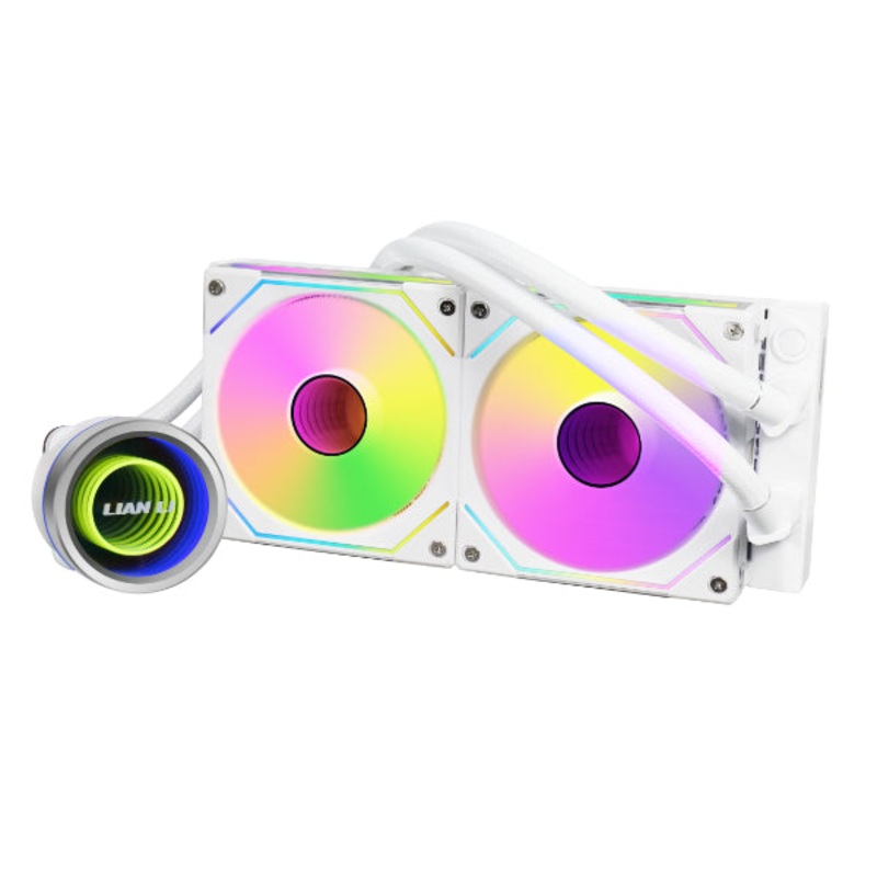 Lian Li GA II TRINITY RGB VERSION 240 AIO With UNI FAN SL-INF – White