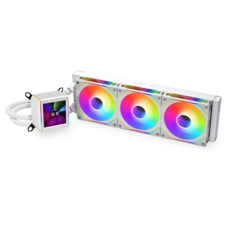 Lian Li GALAHAD II LCD 360 AIO with UNI FAN SL-INF – White