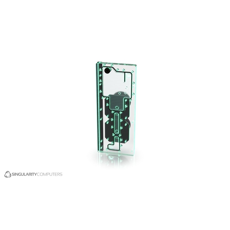 Singularity Computers 360mm Dual D5 Reservoir Combo Distribution Plate