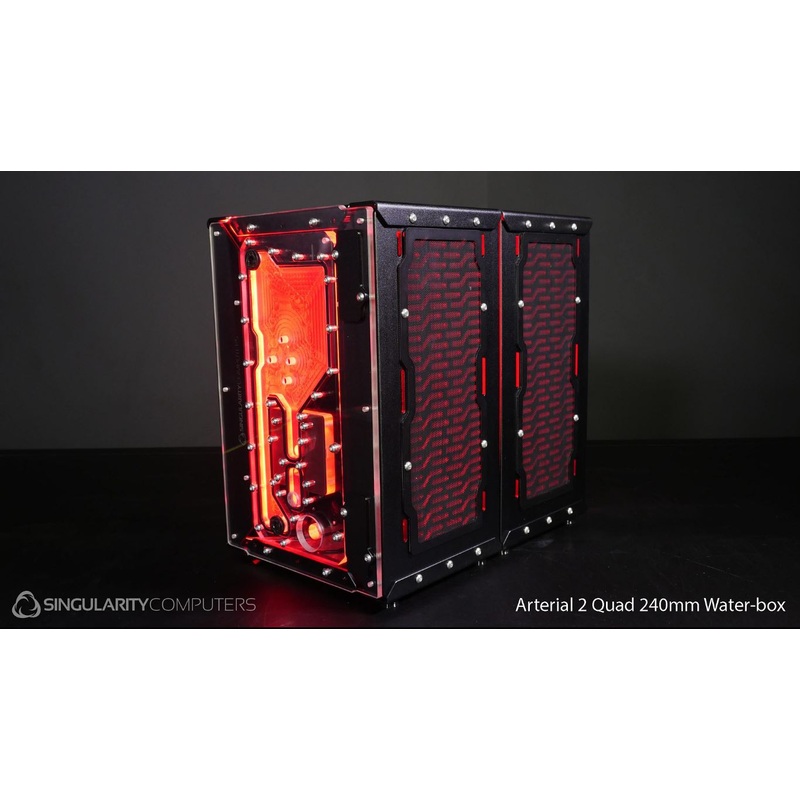 Singularity Computers Arterial 2 Mini Quad 240mm Water-box