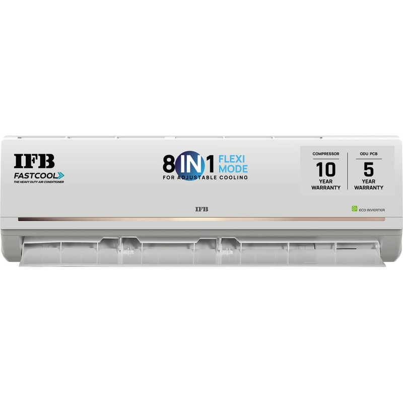 IFB CI1831G223G5 FastCool Convertible 8-in-1 Cooling,  1.5 Ton 3 Star Inverter Split AC, Smart Ready, 7 Stage Air Treatment, Ivory Matte ( HD Copper Condenser)