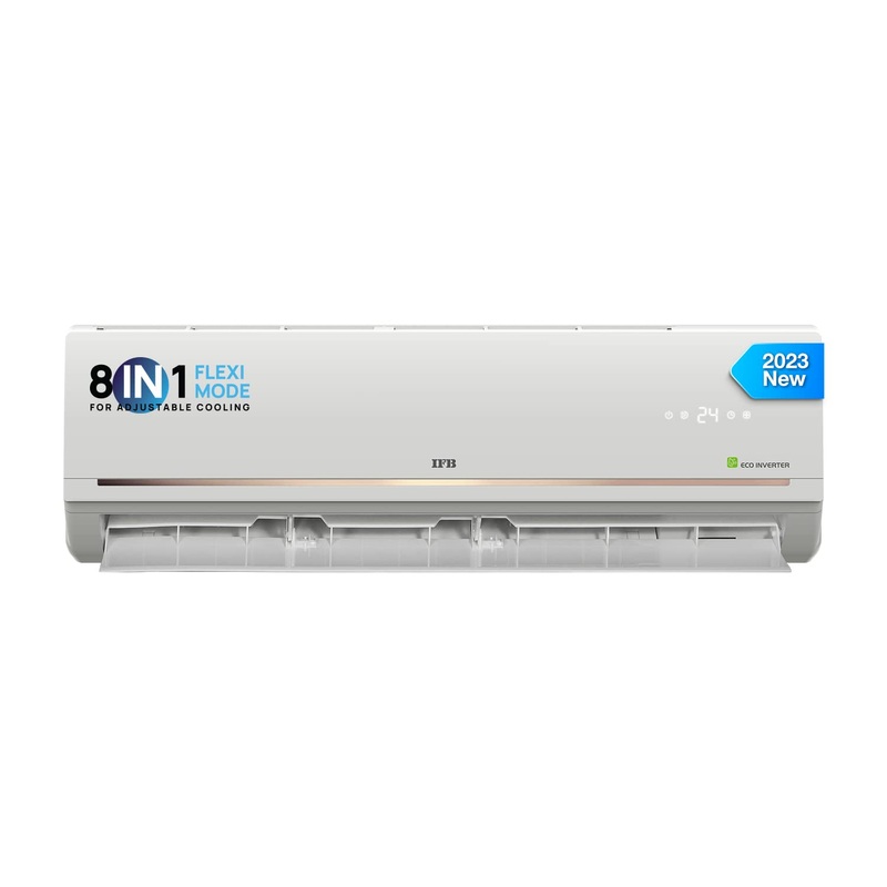 IFB CI2431G323G3 2.0 Ton 3 Star Inverter Split AC (Copper, Flexi 8-in-1 Convertible Cooling, HD Compressor, Smart Ready,  Ivory Matte)