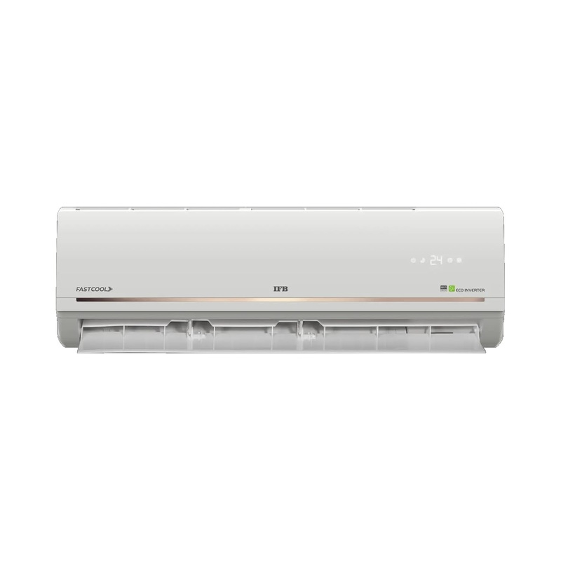 IFB HI1831G223GM2 1.5 Ton 3 Star Hot & Cold HD Inverter Split AC (Copper, 8 in 1 Mode, 4 Way Swing & HD Filter, Ivory – Matte Finish with deco strip) With Compatible