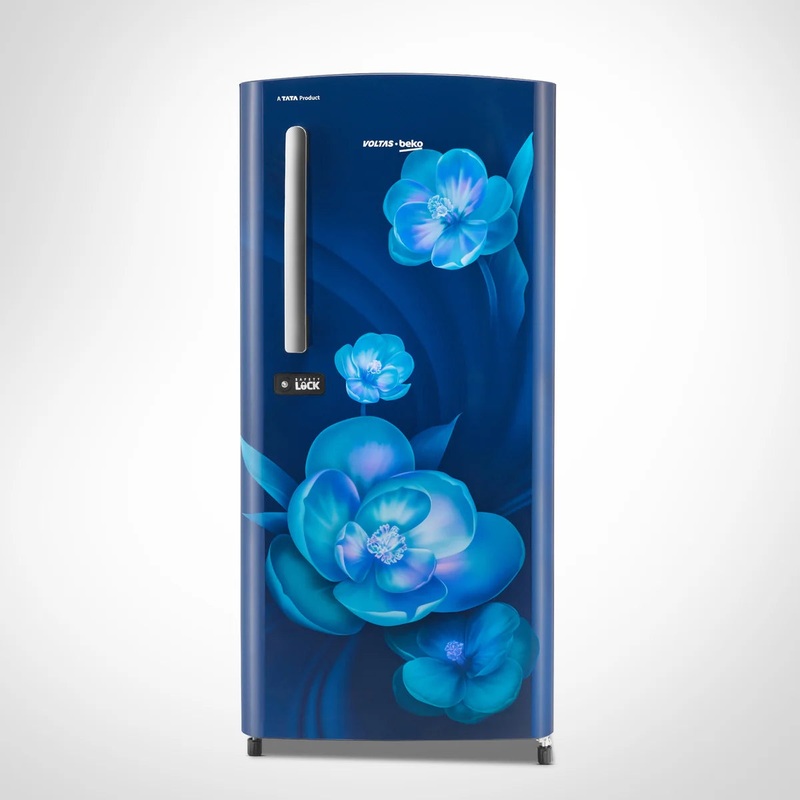 Voltas Beko RDC208D/S0ABE0M0000GD 175 L 2 Star Single Door Direct Cool Refrigerator ( Aria Blue)