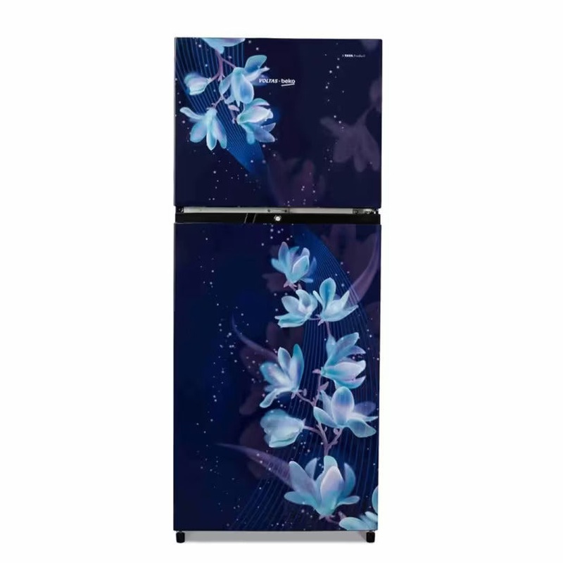 Voltas Beko RFF270C/WPNBR0 Frost Free 230 L Blue  Double Door 3 Star BEE Rating