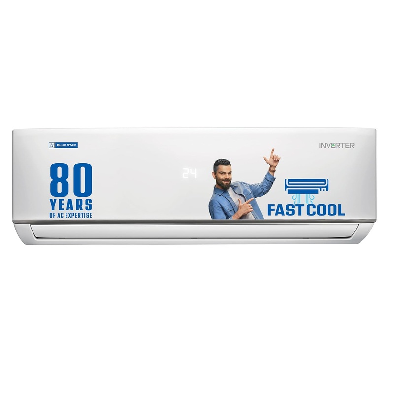 Blue Star  IC318DNUHC 1.5 Ton 3 Star Hot & Cold Convertible Inverter Split AC