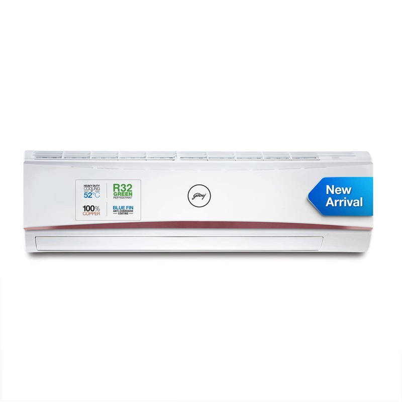 Godrej SFC 18LTC3-WWR 1.5 Ton 3 Star, 4-Way Air Swing, Fixed Speed Split AC (Copper, Anti-Dust Filter,  AC 1.5T  White)