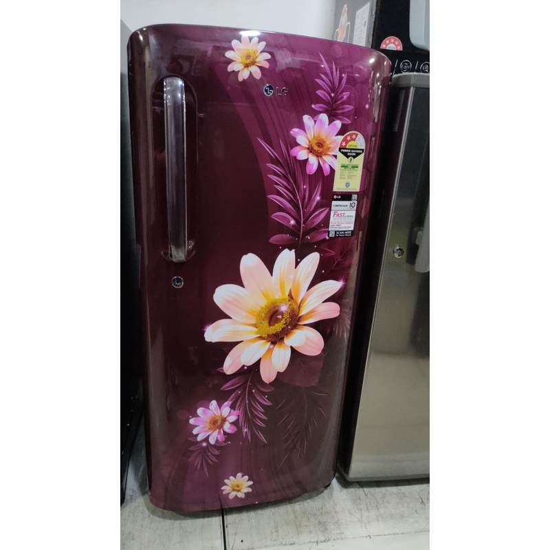 LG GL-D201ASHD  185 L 3 Star Direct-Cool Single Door Refrigerator (  Fast Ice Making, Gross Volume- 190 L)