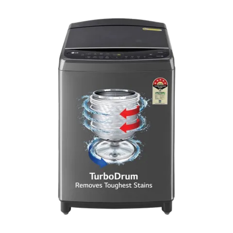 LG THD11SWM 11 kg 5 Star Inverter Fully Automatic Top Load Washing Machine ( AI Direct Drive, Middle Black)