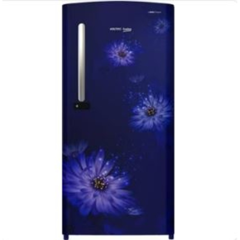Voltas Beko RDC220B/W0DBE0M 185 Litre 4 Star Direct Cool Refrigerator Dahlia Blue