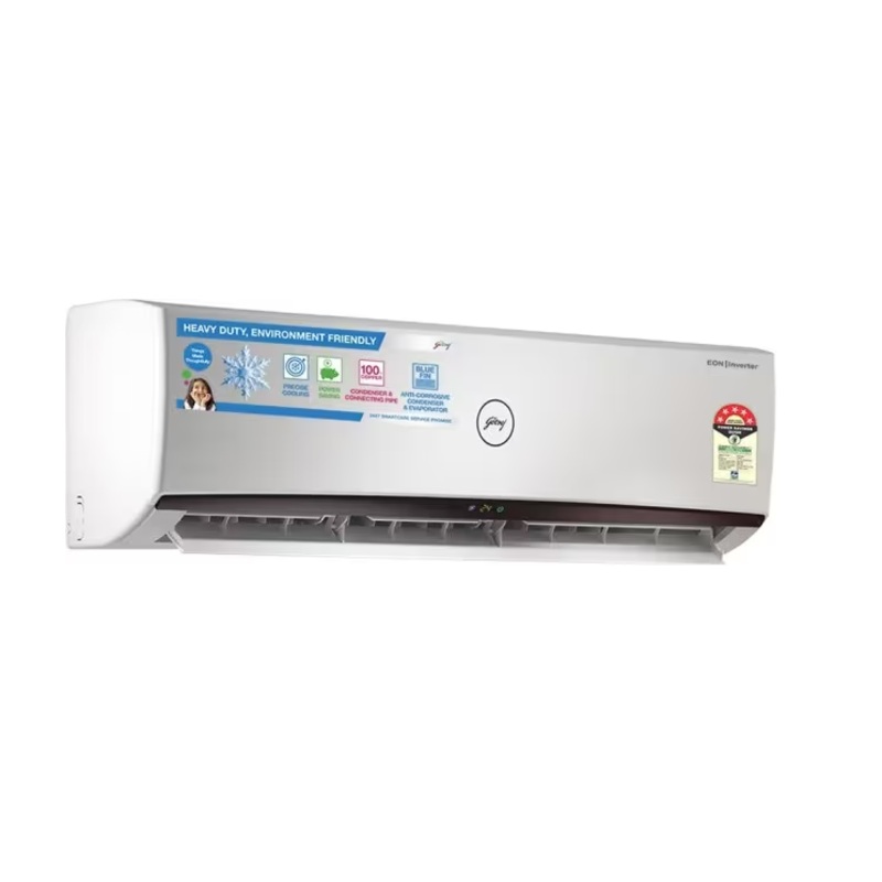 Godrej SIC 24LTC5-WWR 2.0 Ton 5 Star,  5-In-1 Convertible Cooling, Inverter Split AC (AC  White)
