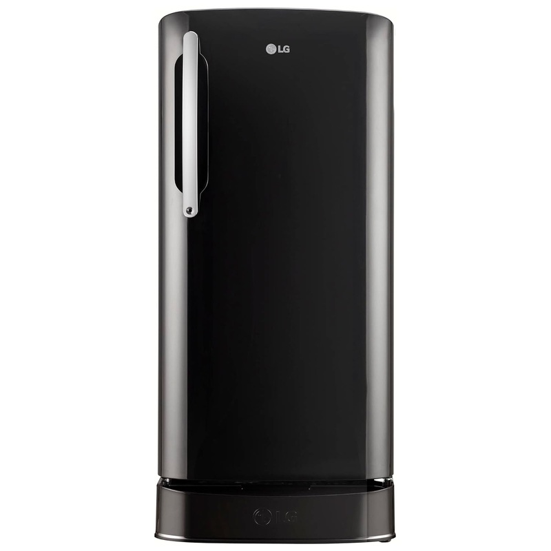 LG GL-D211HESZ 201 L 5 Star Direct-Cool Inverter Single Door Refrigerator ( Ebony Sheen, Base Stand with Drawer & Smart Connect, Gross Volume- 204 Ltr.)