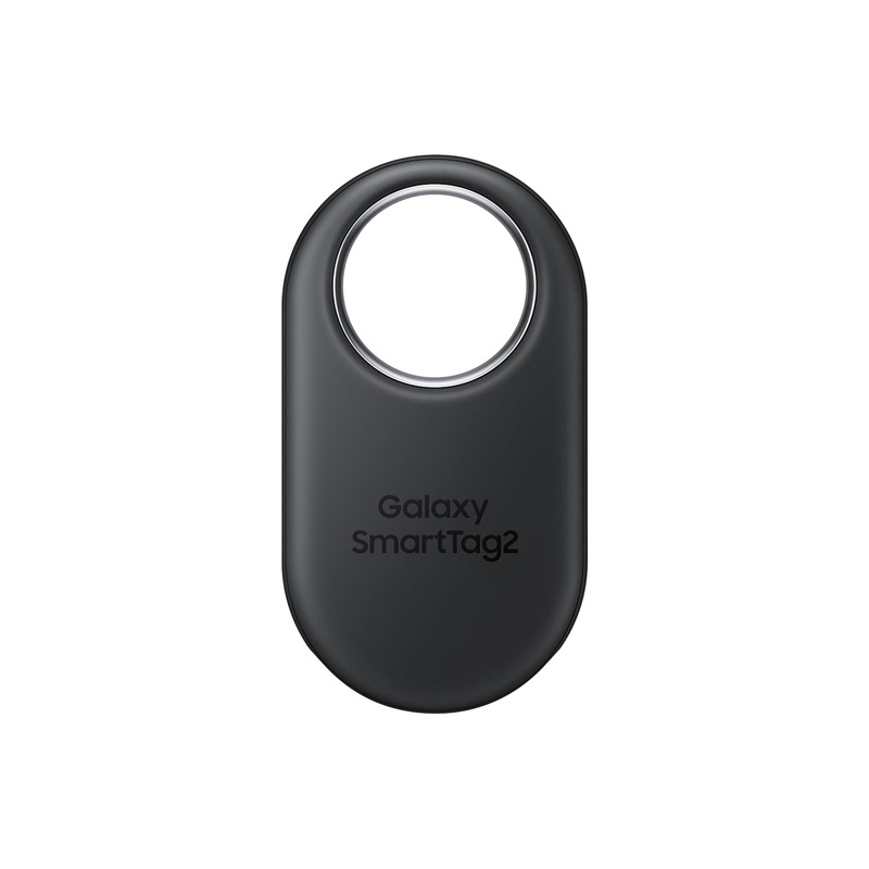 Samsung Galaxy Smart Tag 2 (1 Pack), Black | Bluetooth Tracker | Compass View | AR Find | IOT Control | Lost Mode