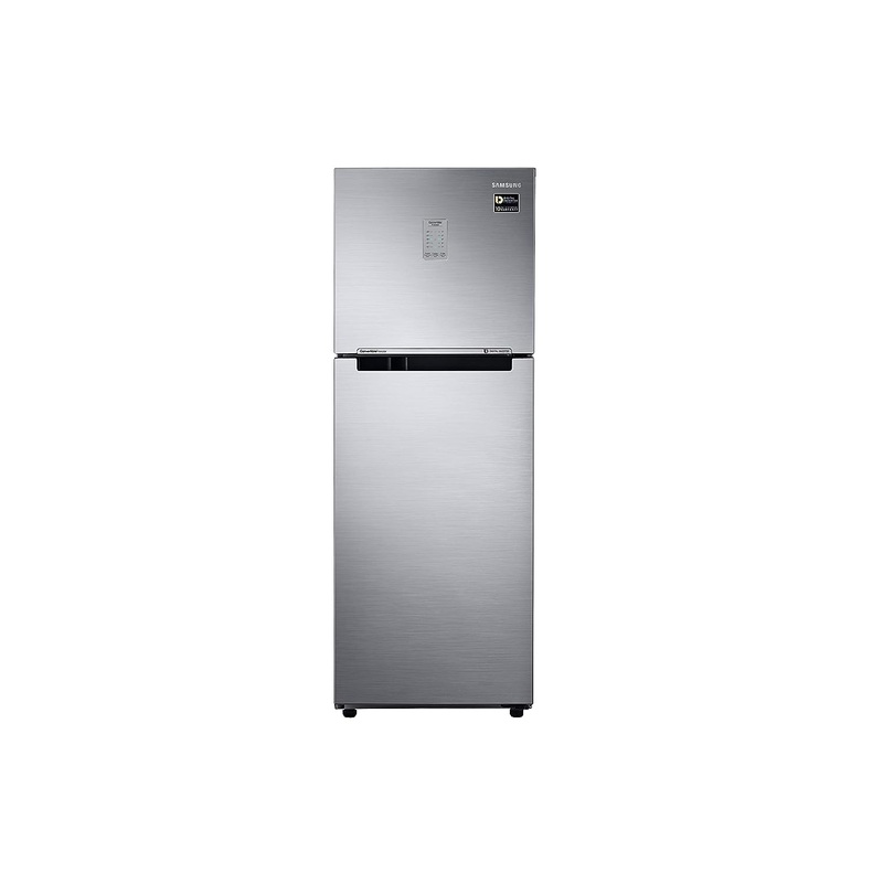 Samsung RT28C3732S8/HL 236L 2 Star Inverter Frost-Free Convertible 3 In 1 Double Door Refrigerator Elegant Inox