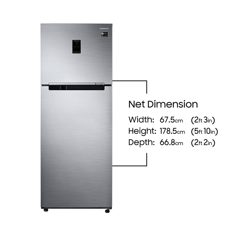 Samsung RT42C5532S8 385 Litre 2 Star  Frost Free Double Door Refrigerator