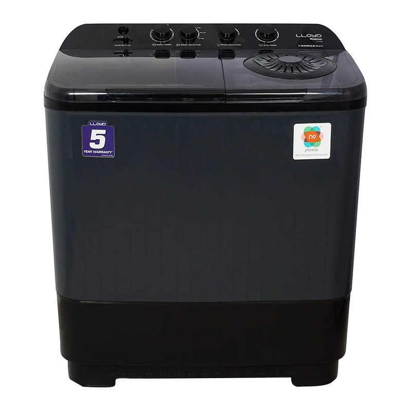 Lloyd GLWMS12ADGMA 12 Kg 5 Star Semi-Automatic Top Load Washing Machine