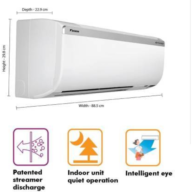 Daikin JTKJ50UV16 Split AC 1.5 Ton 5 Star  Inverter