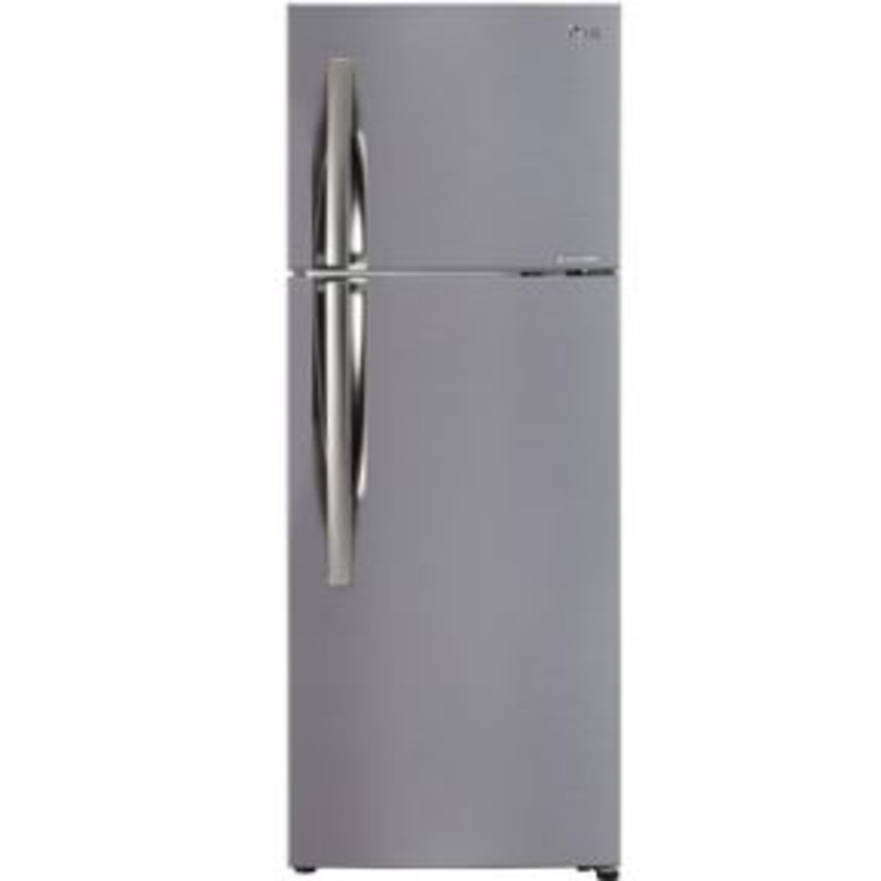 LG GL-C322KPZY 291 L 2 Star Frost Free Inverter,  Double Door Refrigerator (Shiny Steel)