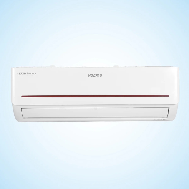 Voltas 1.5 Ton 3 Star Fixed Speed Split AC (Copper, LED Display, Anti-dust Filter,183 Vectra Prism, White)