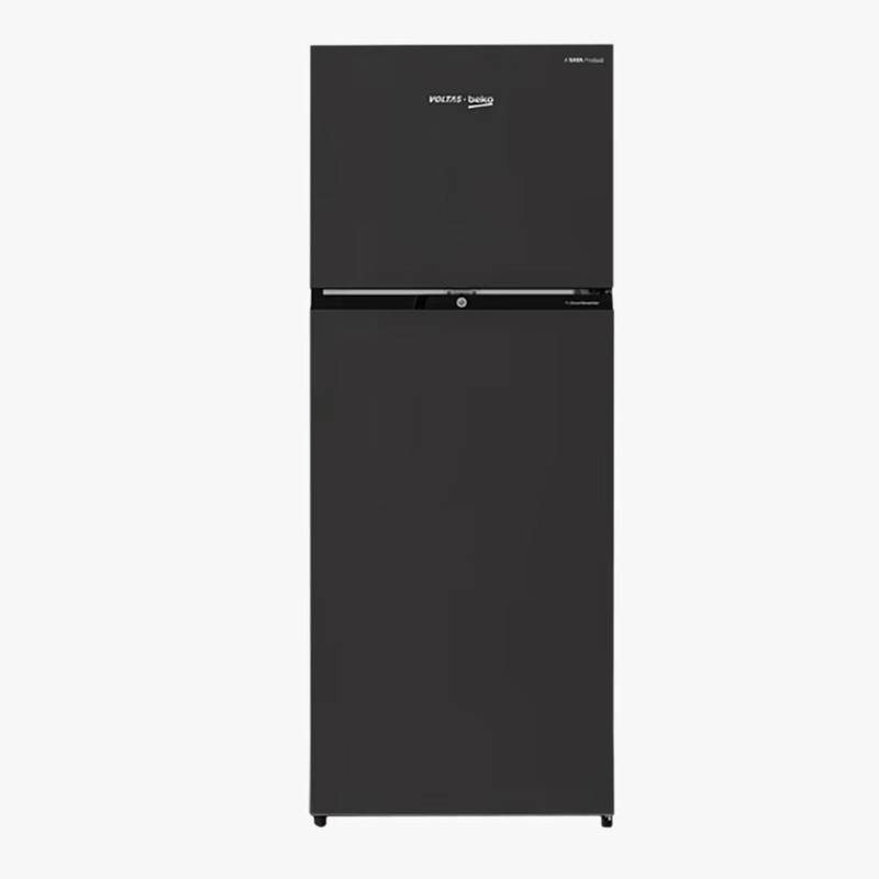 Voltas Beko RFF295D/W0XBR 250 Litres 2 Star Frost Free Double Door Refrigerator Wooden Black