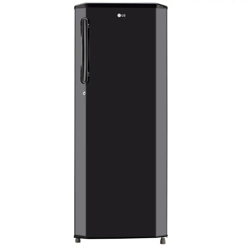 LG GL-B281BESX 261 litres 3 star Single Door Refrigerator, Ebony She