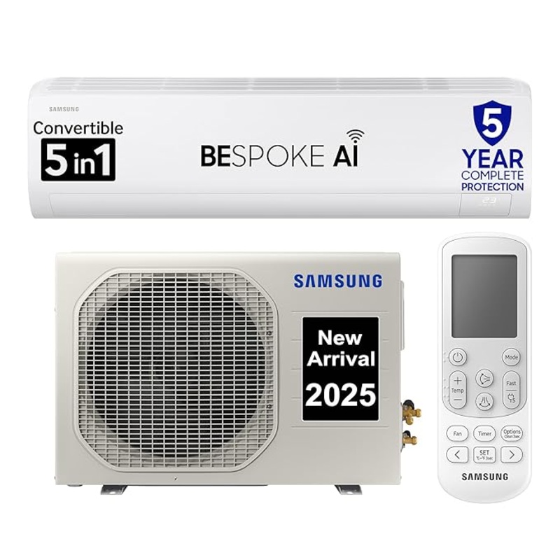 Samsung AR50F24D1XH 2 Ton 3 Star Inverter Smart Split AC ( White)