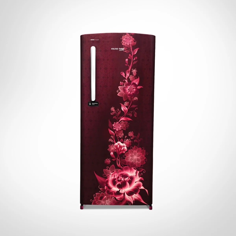 Voltas Beko RDC220B / W0VWE0M000UGD 185 L, 4 Star, Single Door DC Refrigerator (Vivi Wine)